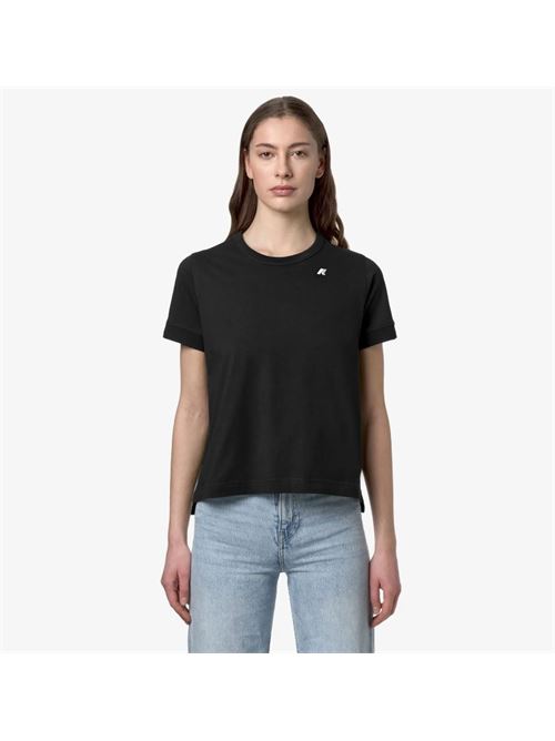 T-shirt da donna emel in cotone K-WAY | K2122UW.USY