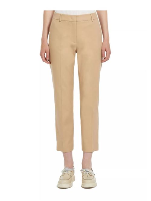 Beige cotton trousers WEEKEND | 2415131031600.026