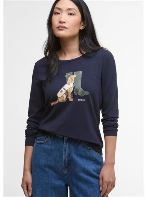 hadley ls t-shirt BARBOUR | LTS0684.NY73