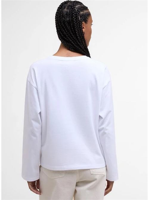 whoodhouse ls t-shirt BARBOUR | LTS0686.WH11