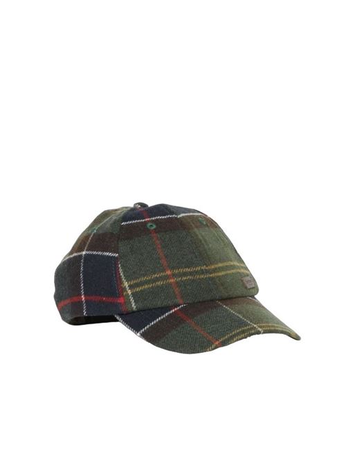 galingale tartan sports cap BARBOUR | MHA0553.TN11