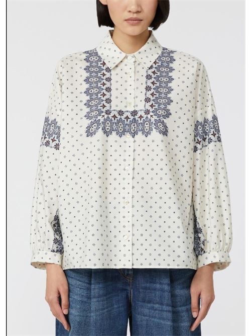 Cotton poplin shirt WEEKEND | 2525116021600.001