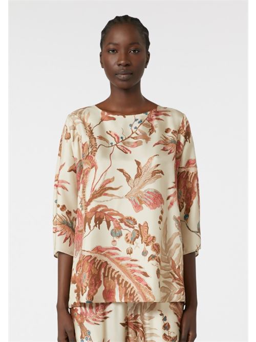 Printed silk twill blouse WEEKEND | 2525116091600.001