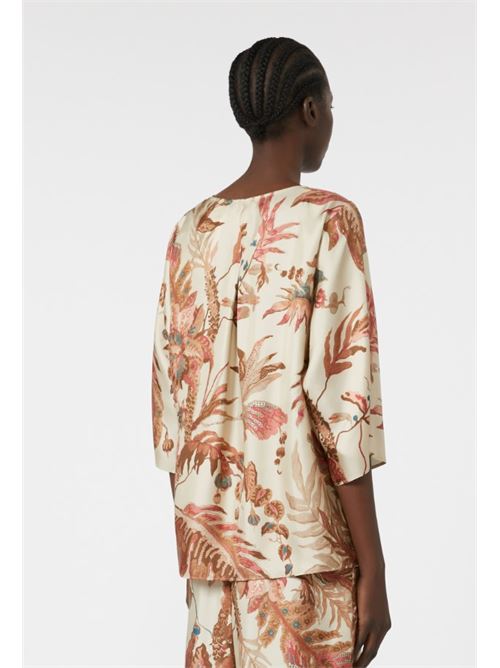 Printed silk twill blouse WEEKEND | 2525116091600.001