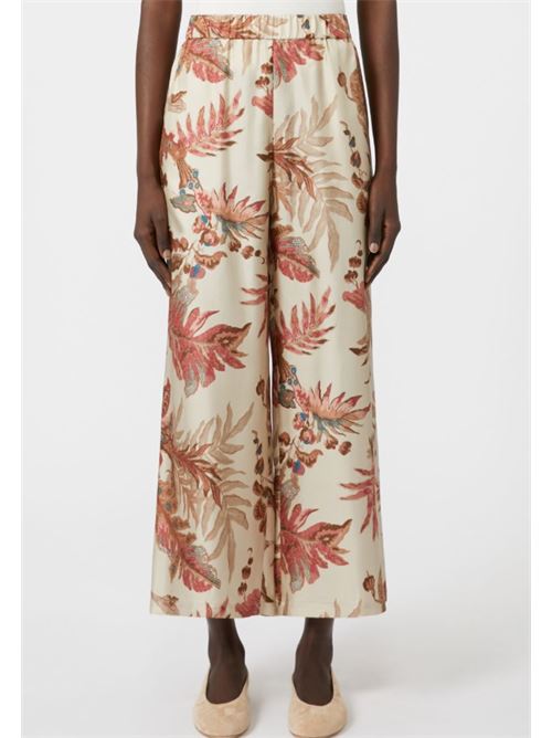 Printed silk twill trousers WEEKEND | 2525136111600.001