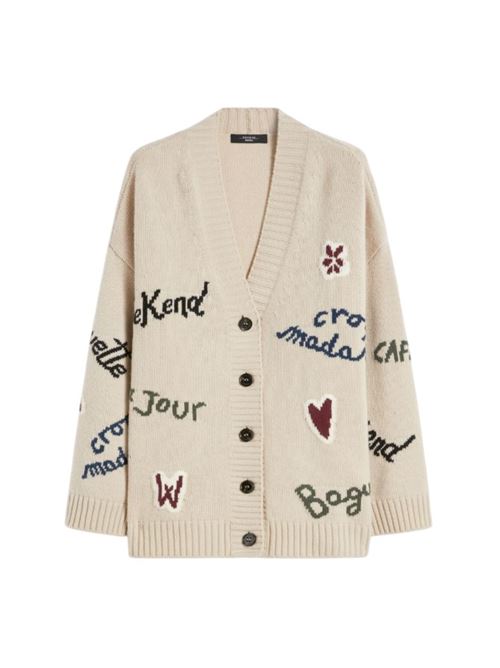 Cardigan over in filato di lana WEEKEND | 2525346082600.005