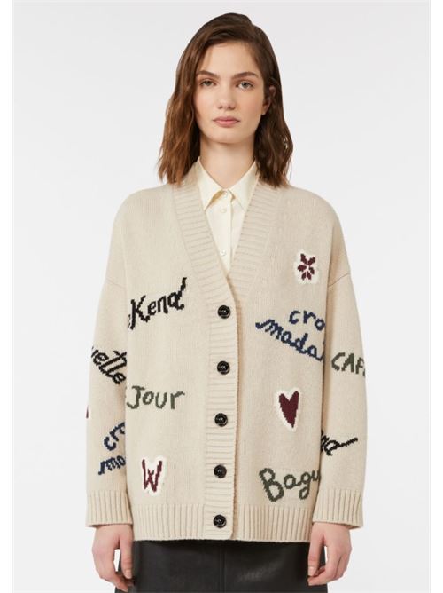 Cardigan over in filato di lana WEEKEND | 2525346082600.005