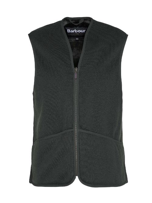 warm pile waistcoat zip BARBOUR | 242-MLI0004.SG71