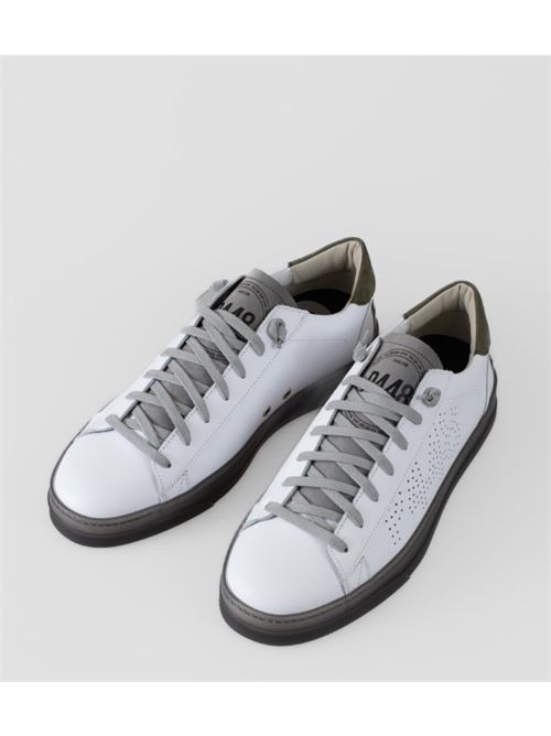 JACK sneakers P448 | F24JACKC-M.WHI/GRYGREEN