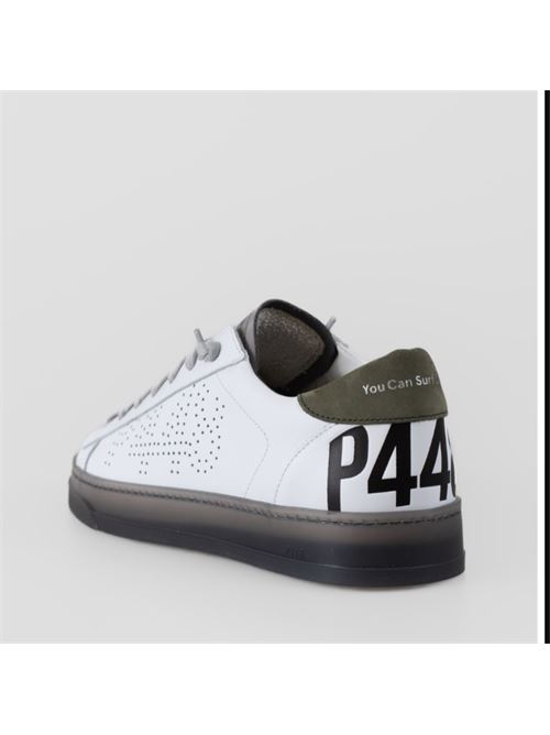 JACK sneakers P448 | F24JACKC-M.WHI/GRYGREEN