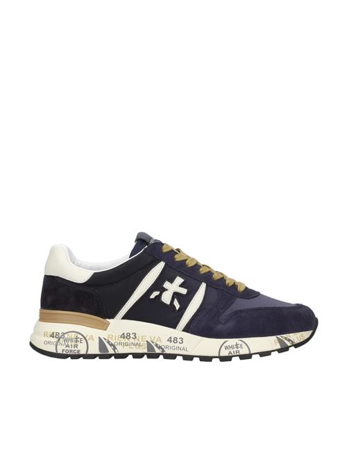 Blue men's sneakers PREMIATA | LANDER.6904