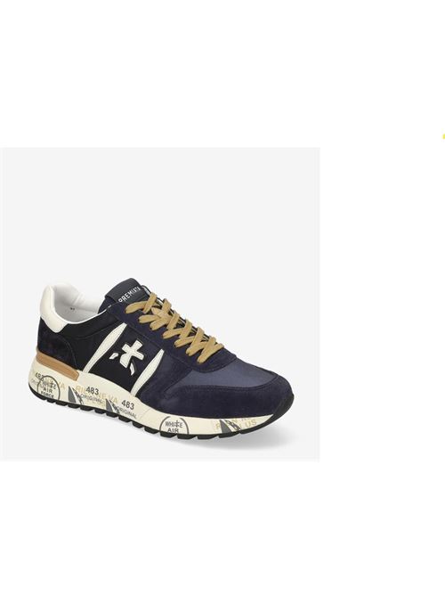 Blue men's sneakers PREMIATA | LANDER.6904