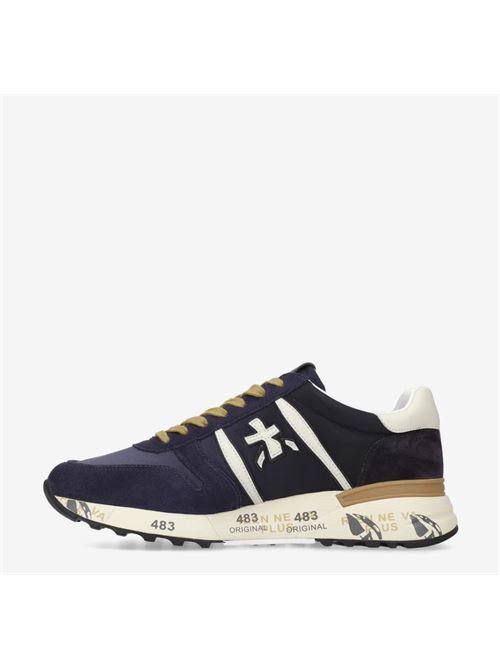 Blue men's sneakers PREMIATA | LANDER.6904