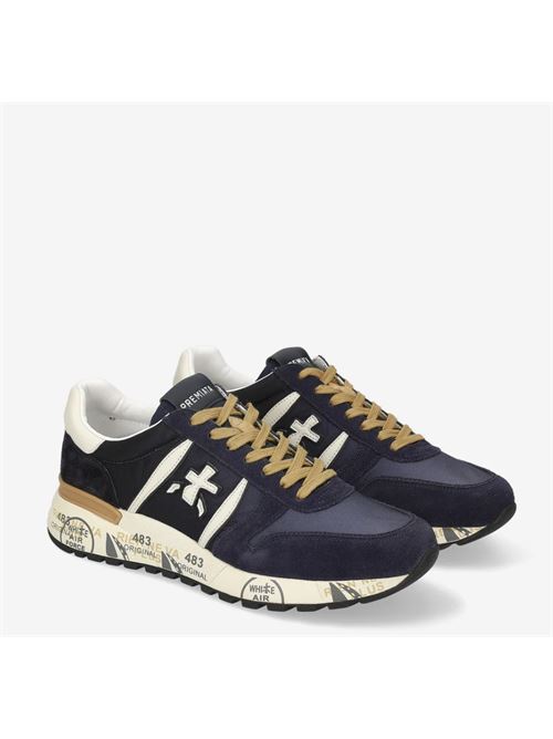 Blue men's sneakers PREMIATA | LANDER.6904