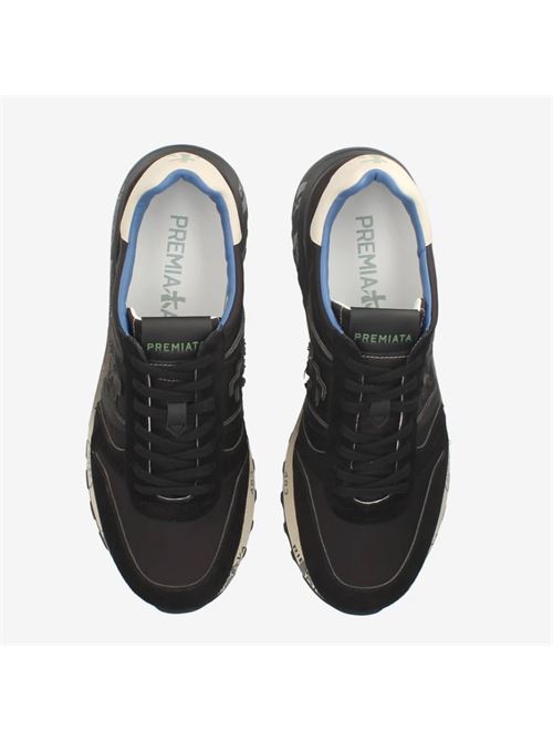 Black men's sneakers PREMIATA | LANDER.7079