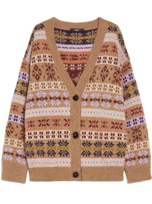 Wool and alpaca cardigan WEEKEND | 2425346062600.001