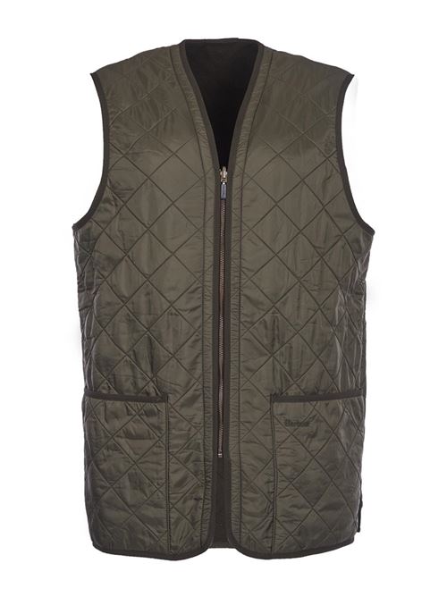 polarquilt waistcoat zip liner