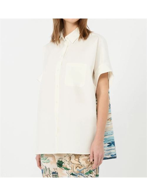 Printed cotton and silk shirt WEEKEND | 2625196011600.001