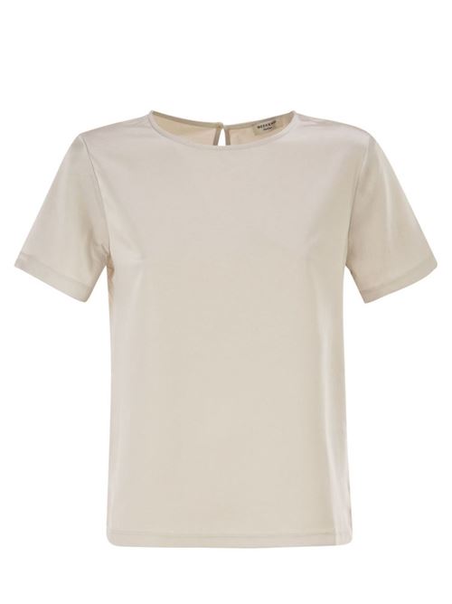 T-shirt in satin and jersey WEEKEND | 2625946041600.001